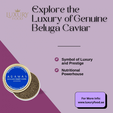 Explore the Luxury of Genuine Beluga Caviar